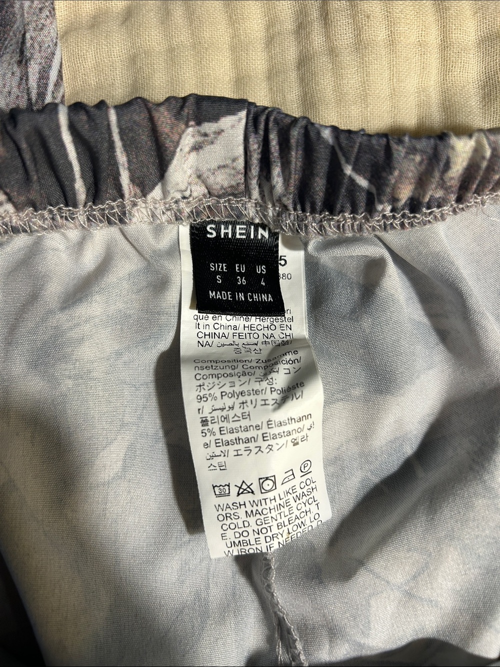 SHEIN Women's Camouflage Prints Pajama Pants in Brown and Green - Picture 2 of 6